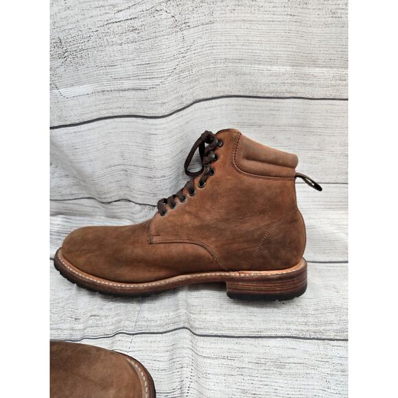 Wilcox Boots Shiloh 1502 Rust Brown Leather Work Lace Men\'s Size 11.5